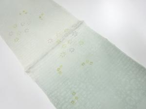 正絹　未使用品　絽　夏用帯揚げ